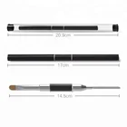 New double-heads acrylic nail art tools poly gel brush