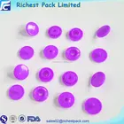 13mm garment decorative plastic snap button with custom logo