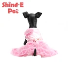 Luxury Summer Wedding Dog Clothes for Small Dogs Pet Dress