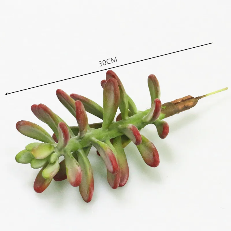 Flone High Simulation Multi-Meat Plant Large Star Beauty Artificial Thick Leaf Soft Rubber Foam Flower Art Home Decor Flower (6)