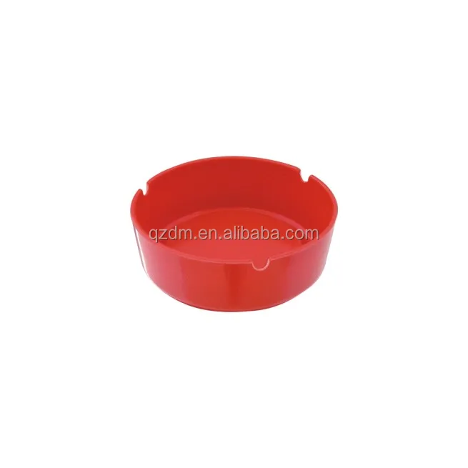 Red Ashtray/Reusable Melamine Plastic Ashtrays For Sale