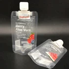High barrier leakageproof liquid packaging plastic bag spout pouch bag for engine oil
