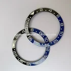 High quality bicolored red blue zirconia bezel watch ceramic ring for Luxury GMT Watches