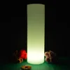 outdoor and indoor used rechargeable battery High floor decor night illuminating lamp plastic led floor light