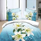 100% polyester 3d bed sheet fabric africa market textiles real printed prints fabric