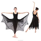 Long Chiffon Performance Ballroom Ballet Dance Dress