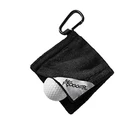 Customized microfiber waffle sports golf towel with grommet hook