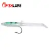 light soft lure bait 85mm 2.3g AR27 soft Plastic rubber fishing shad silicone lure