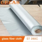Flame retardant fabric silicone rubber coated glass fiber cloth