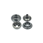 Gun Metal 8mm copper clothing four button and decorative snap button