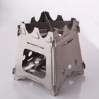 HWL-27A Outdoor stainless steel portable camping wood burning stove