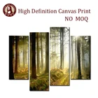 4 Panels HD Canvas Printed Painting Landscape Wall Art Printing for Home Hotel Decoration
