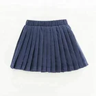 Mini Pleated Skirt Kids School Style Korean Girls Short Skirt