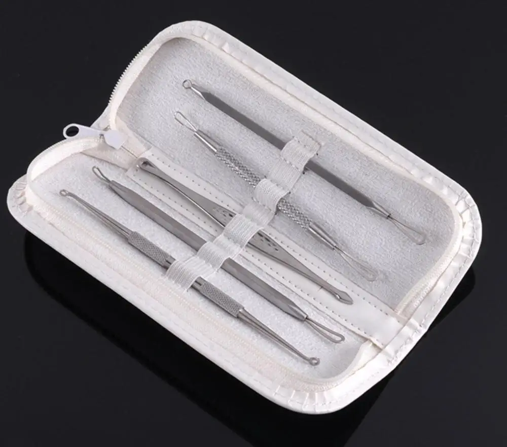 Blackhead Extractor Tool Set for Facial Acne and Comedones