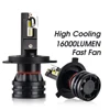 Cheap Adjustable M2 Led Car Light H7, Automotive Lamp 16000lm H11 H4 Auto M2 Car H4 Led H7 Led Headlight