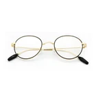 2019JK9907 promotional stylish ce blue light blocking italy design round name brand spectacles stock optical frame