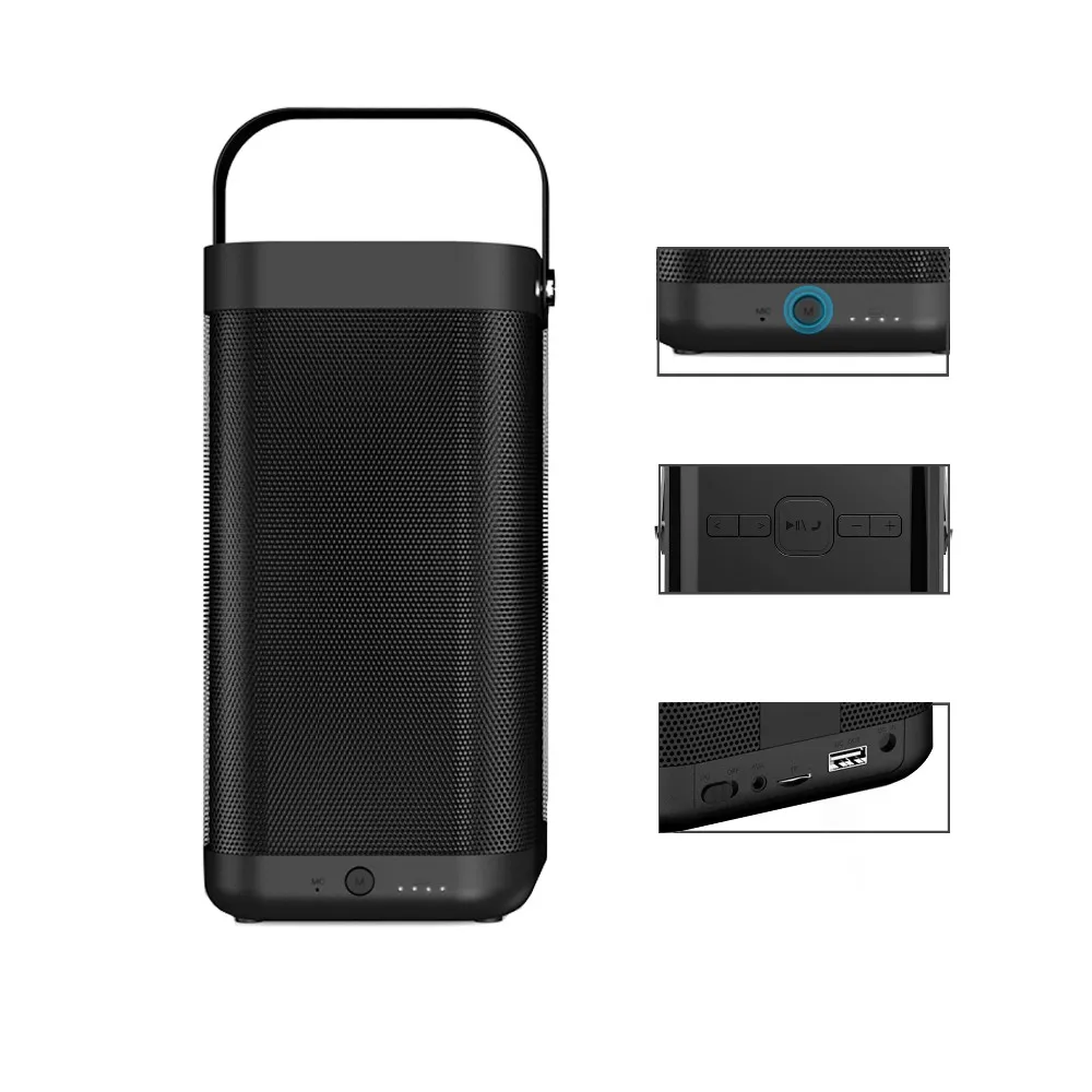 2017 high definition audio SARDiNE Bluetooth Speaker with USB, TF Card, Hand Free for Home Theater Speaker System SARDiNE A9 - ANKUX.COM