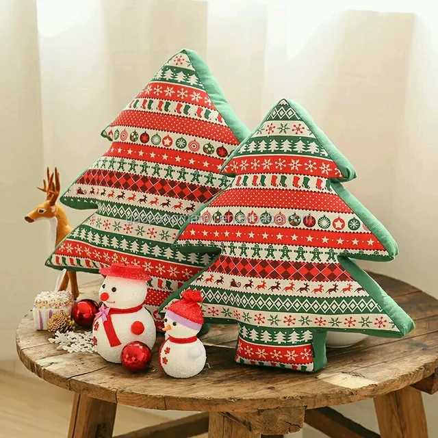 tree decorations for home santa claus snowman christmas gifts