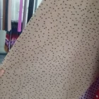 Muslim100% polyester material dot print style chiffon fabric for scarf