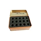 Tin Box Glass Custom Logo Printing Rectangular Metal Tin Box with Foam Insert for Glass Bottle Packaging