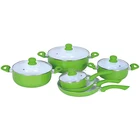 2017 Hot Selling Product Aluminium Ceramic Coated Cooking Pots and Pans In Kitchenware