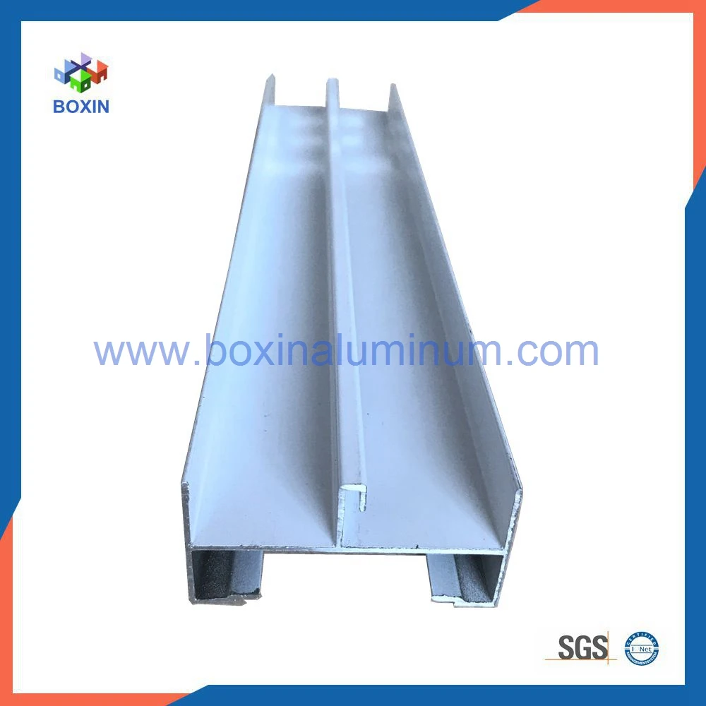 Customized aluminum 6063 T5 extrusion profiles for windows and  doors anodized crystal electrophoresis finish