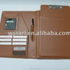 PU/PVC/Leather file folder,leather business portfolio
