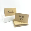 Thank You Notes Kraft Paper Custom Thank You Cards With Kraft Envelope