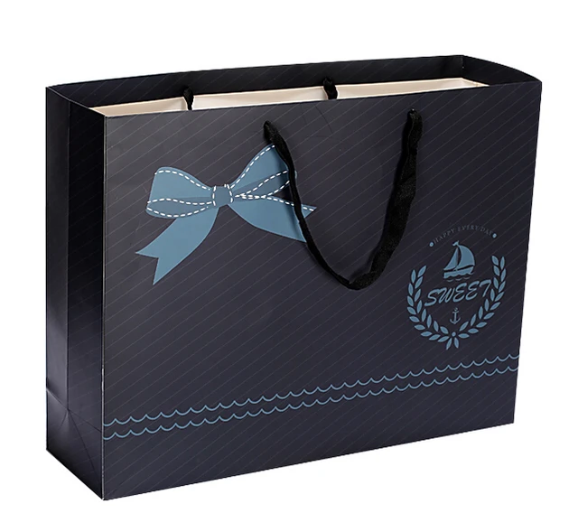 popular cheap art paper bag paris paper bags gift paper bag