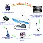 Promotion dental chair and dental unit with woodpecker N2 scaler handpiece