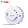 ZUDSEC Independent Wireless Fire Alarm Photoelectric Smoke Detector with 9V Battery