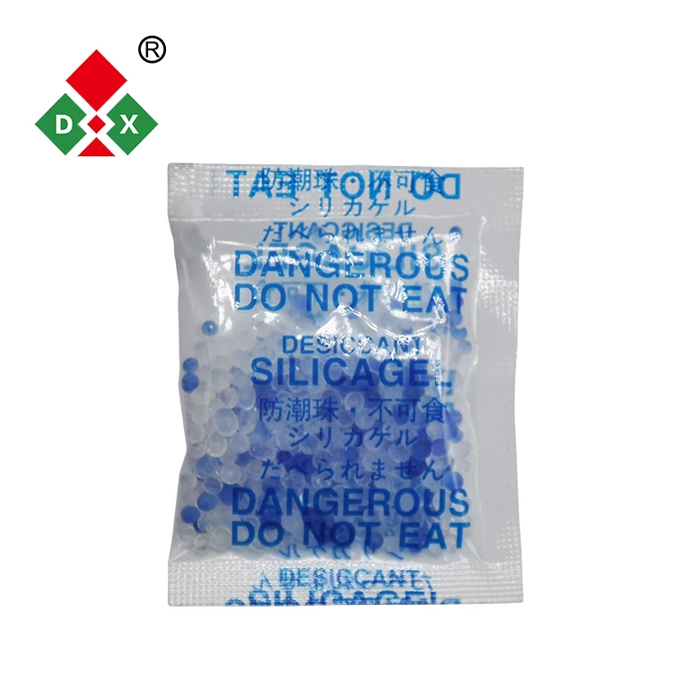 Blue silica gel bag