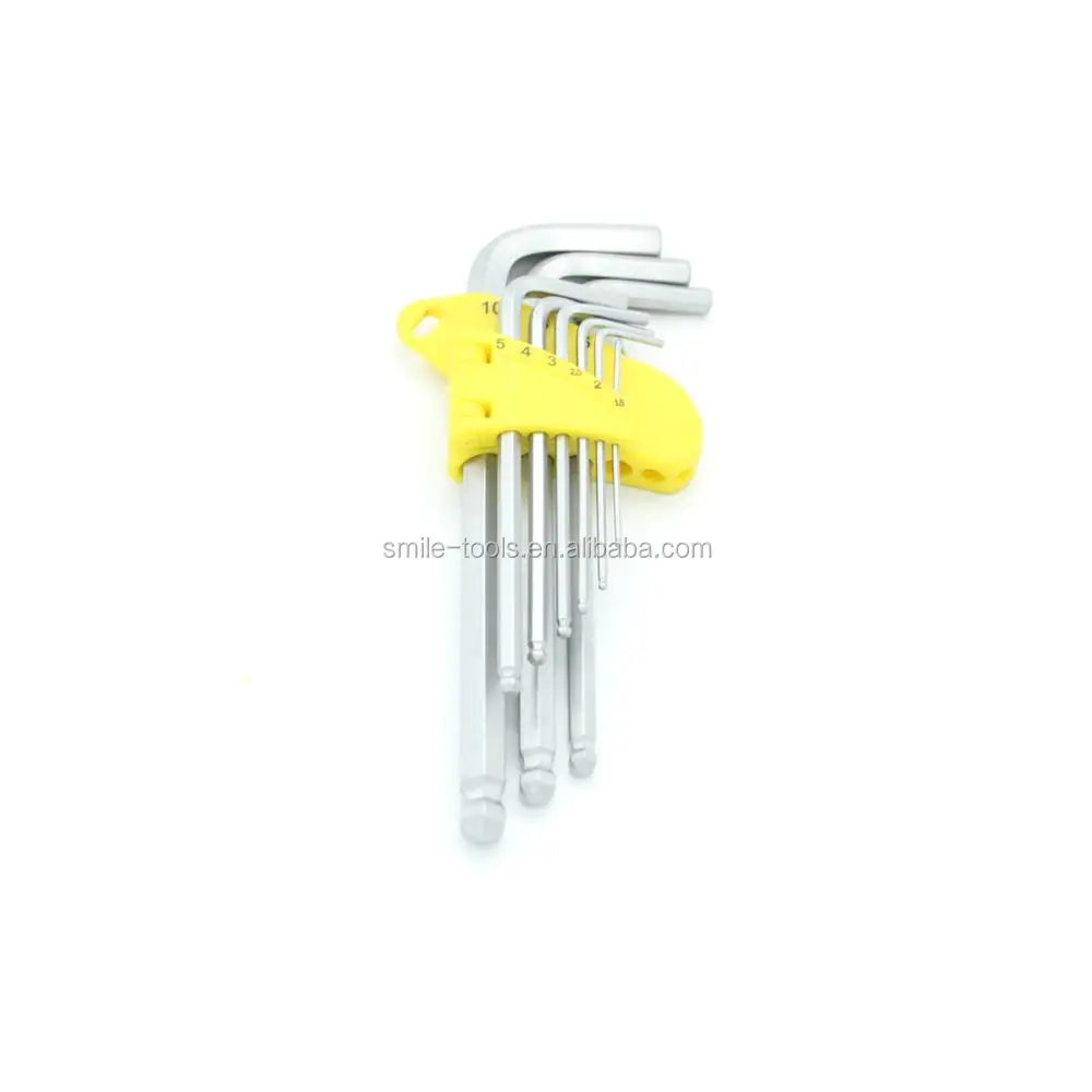Professional 9pcs long arm CRV hex key set (3).JPG