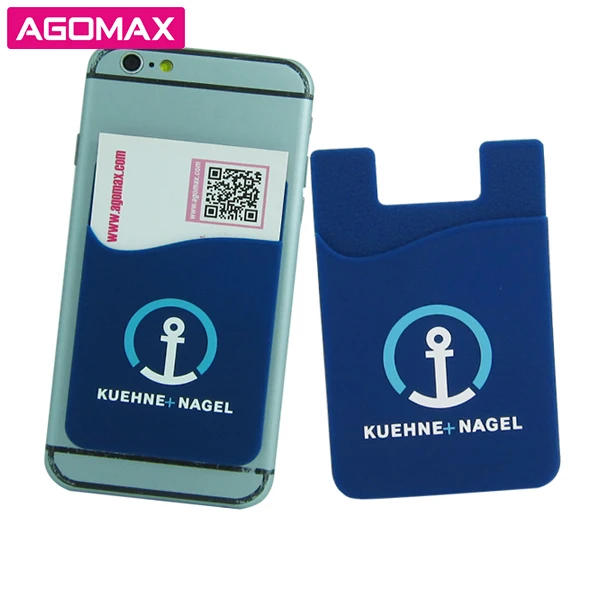 free samples  cell phone credit  card holder 3m sticky silicone
