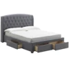 modern bedroom sets full size luxury faux leather bed for popular demand