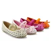 Toddler Girls Fabric Slip-on Ballerina Flats Elastic Band Shoes Light Weight Walkers Fashion Footwear