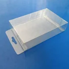 OEM service transparent clear PVC/PET/PP plastic gift box packaging