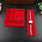 velvet jewellery bag logo ,velvet pouch for watch