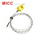 MICC K type thermocouple with 1m lead wire with mini connector