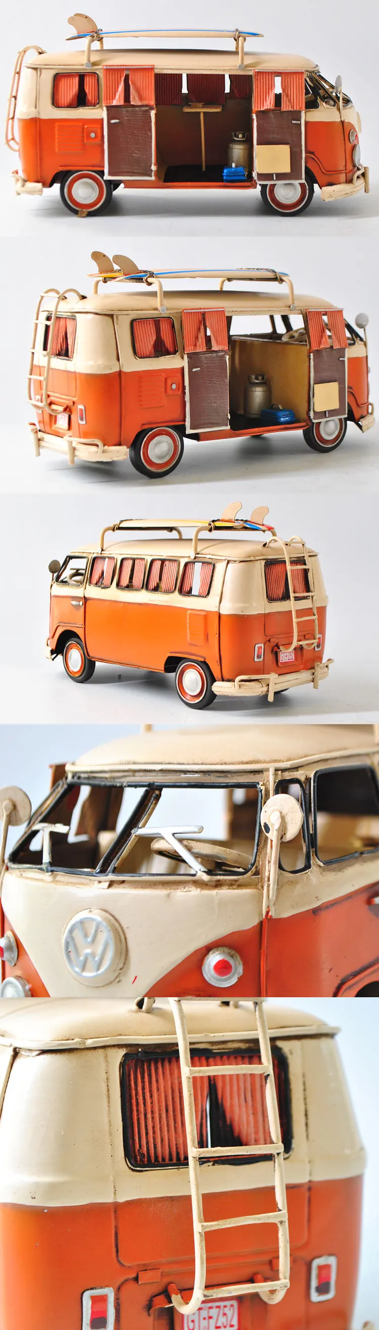 CLASSIC ANTIQUE HANDMADE BUS MODEL