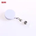 High quality flat surface round id card badge reel card badge holder