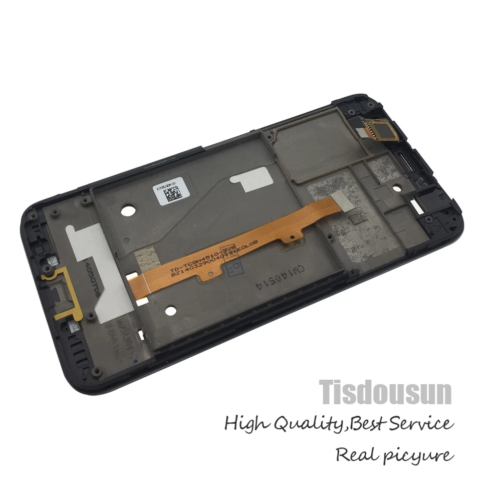 Alcatel ot6016 LCD Display With Frame black (7)