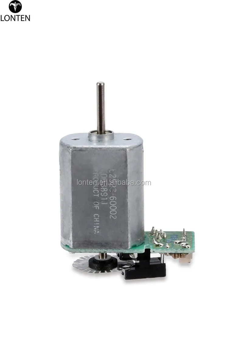 1pc 130 Motor DC 6V-12V 7800RPM Metal Speed Encoder Tachometer Motor AB Phase 49mm Length
