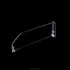 Supermarket retail clear plastic shelf dividers/stand shelf divider