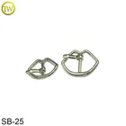 Fashion design customized shoe accessories part metal shoes buckle