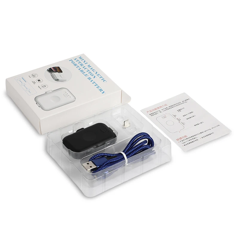 Mini Finger Emergency Power Bank Capsule Portable Charger Mobile 12800Mah 1200Mah Magnetic Power Bank - ANKUX.COM