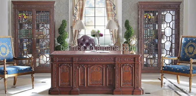 Vintage Style Office Furniture Throughout Vintage Style Home Office Furniture Carved Wooden Writing Desk With Armchair Noble Wood Veneer Vintage Style Office Furniture Throughout Vintage Style Home Office Furniture Carved Wooden Writing Desk With Armchair Noble Wood Veneer