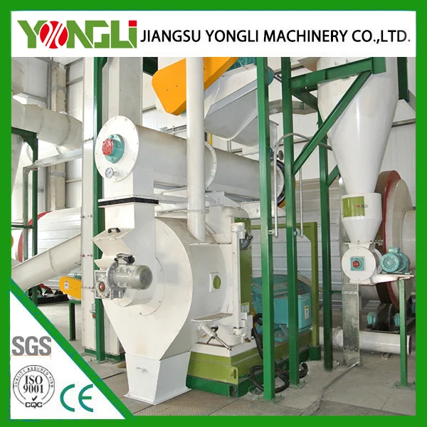 Star-delta starters 400-500kg/h wood pellet making production line price