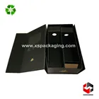 luxury custom made cardboard wine gift box