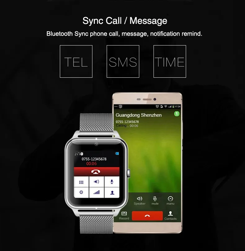LF11 Bluetooth Smart Watch Phone 2G Internet NFC Support SIM TF Card Wearable Devices SmartWatch For Apple Android Phone